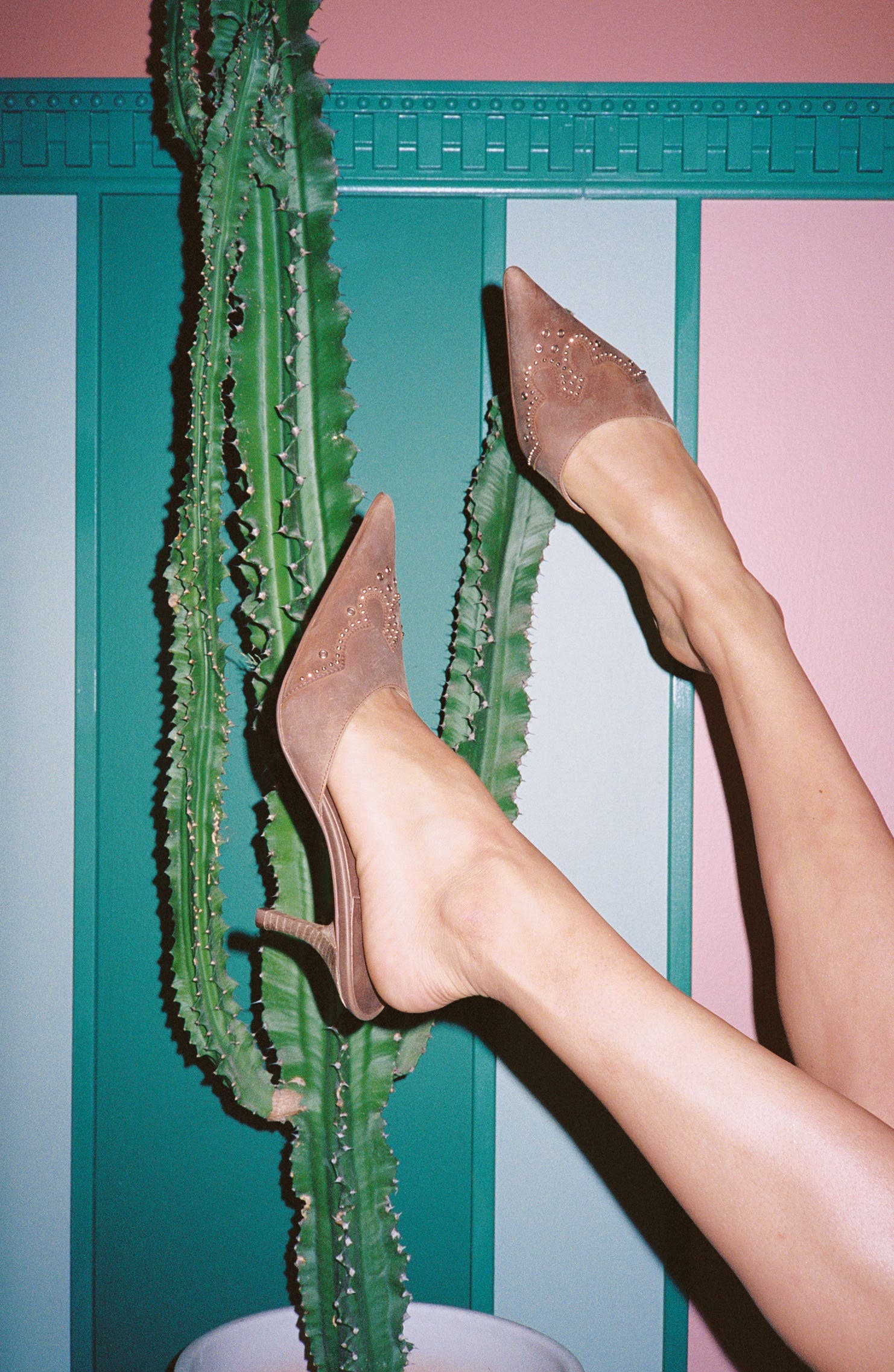 Jeffrey Campbell Head West Mule, Alternate, color, Light Brown Crazy Horse