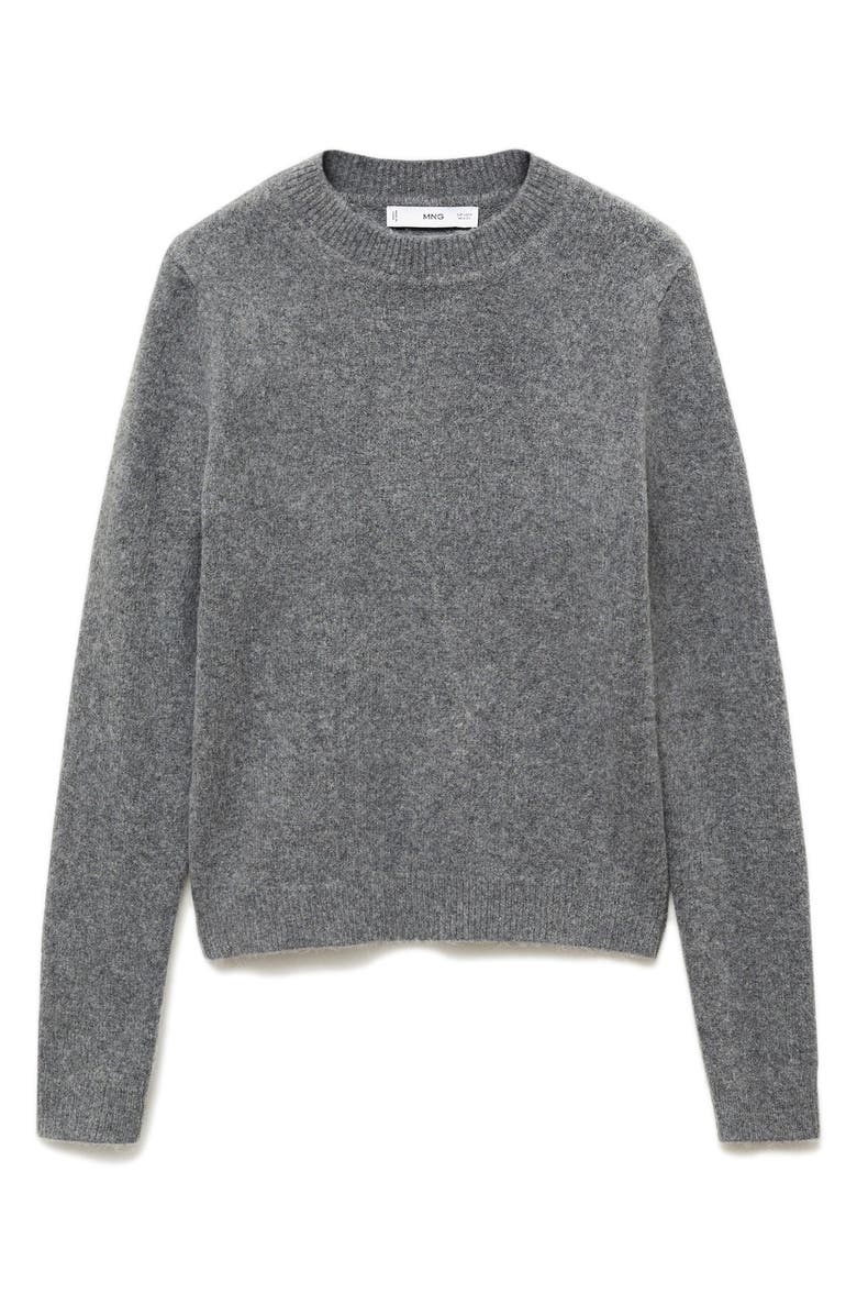 MANGO Crewneck Sweater, Alternate, color, 