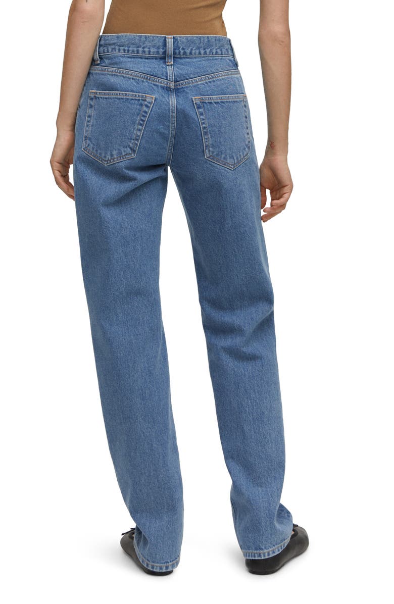 MANGO Straight Leg Jeans, Alternate, color, 