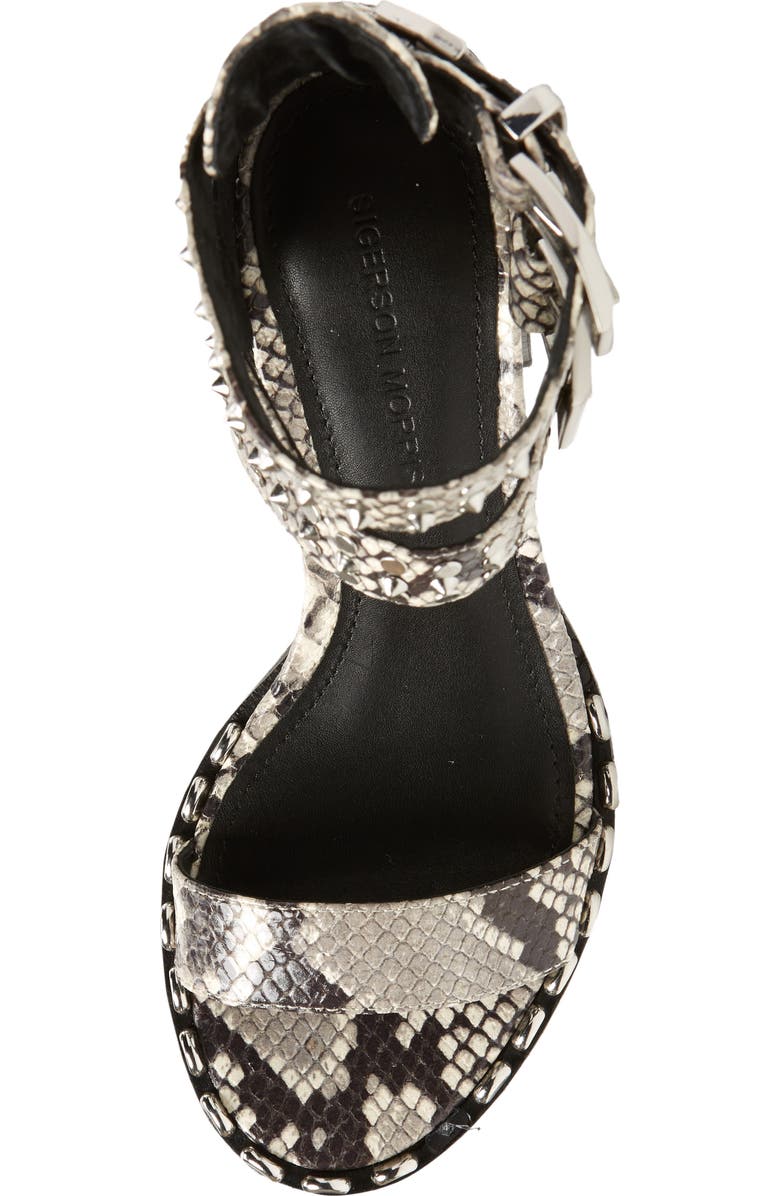 Sigerson Morrison Apple Studded Sandal, Alternate, color,