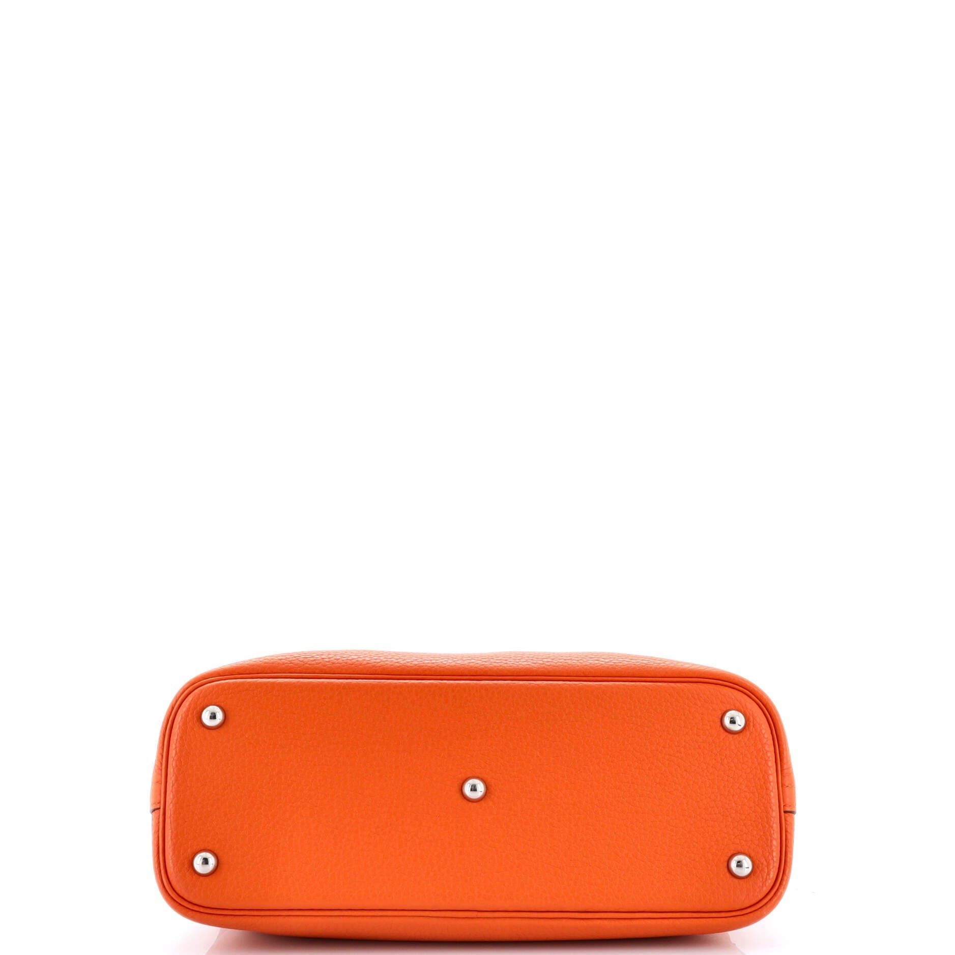 Pre-Owned Hermes Bolide Bag Clemence 31, Alternate, color, Orange H