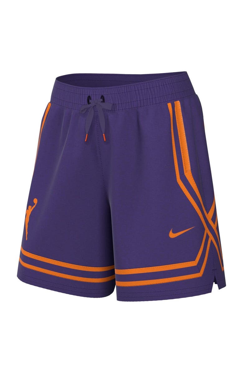 Nike Women's Nike Purple WNBA Logowoman Team 13 Crossover Performance Shorts, Alternate, color, 