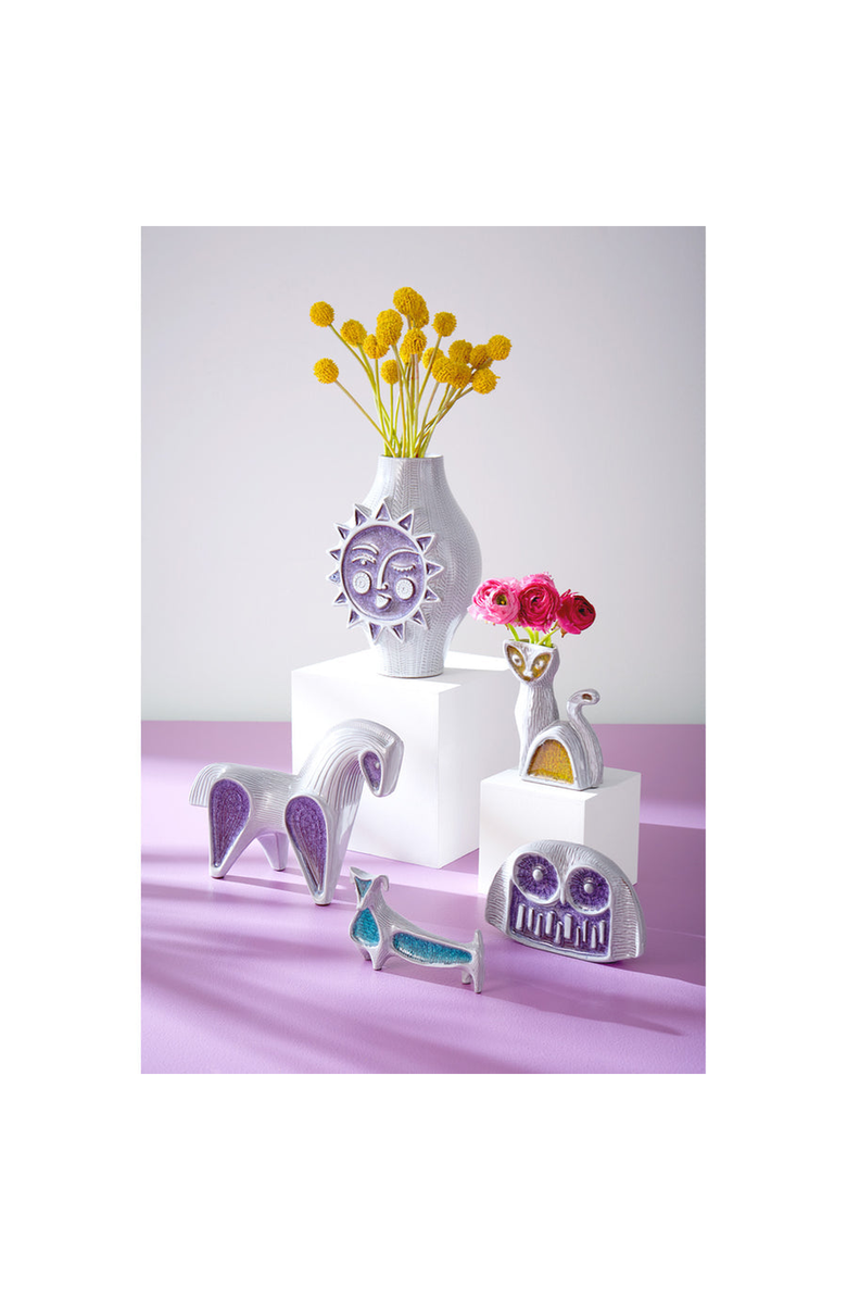 Jonathan Adler Glass Menagerie Dachshund Sculpture, Alternate, color, 