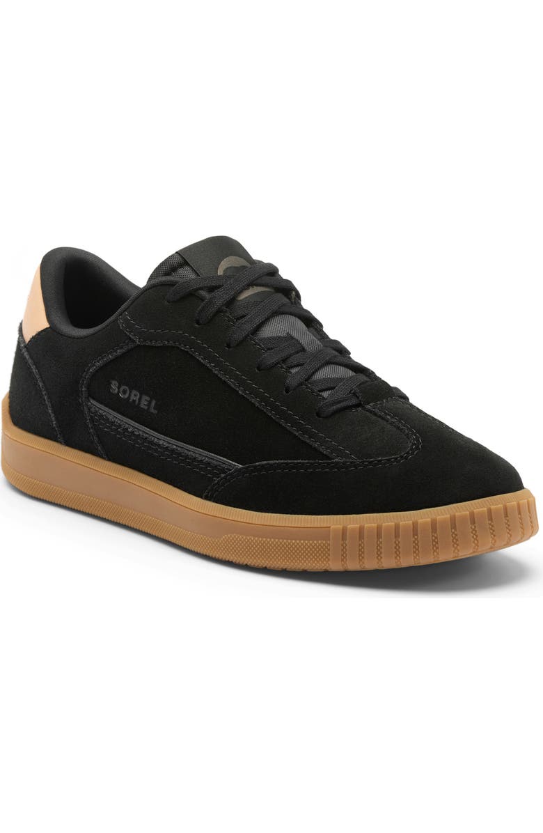 SOREL Ona Drift Lace-Up Sneaker, Main, color, Black/ Sea Salt