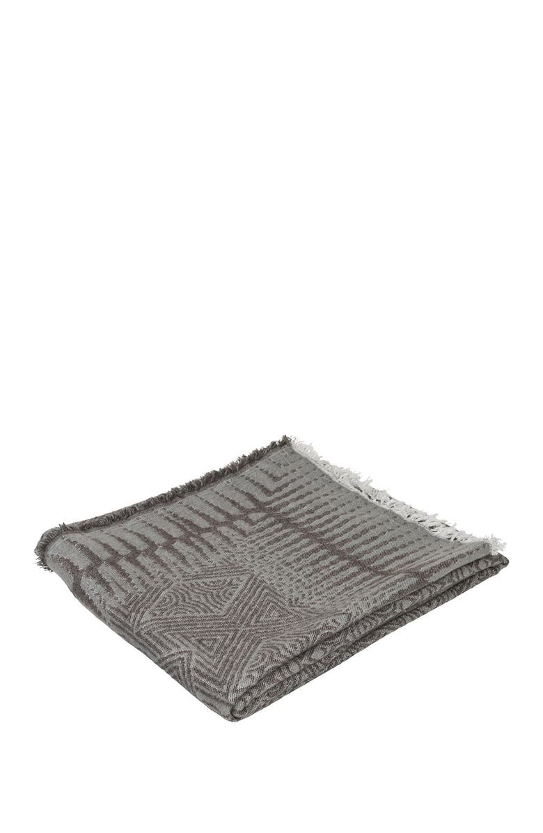 Eightmood Taupe Zale Throw, Main, color,