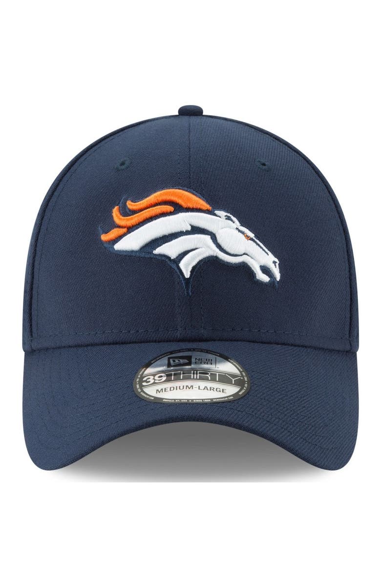New Era Men's New Era Navy Denver Broncos 39THIRTY Flex Team Classic Hat, Alternate, color, 
