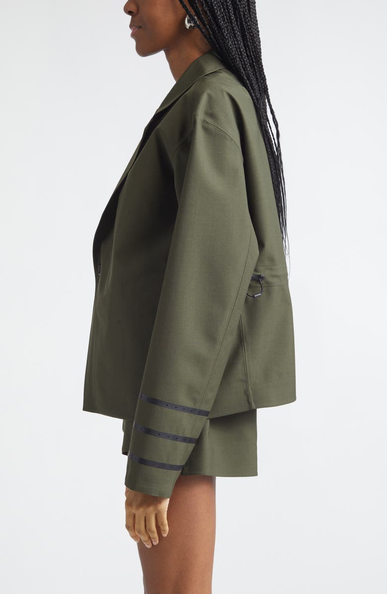 Coperni Technical Tailored Jacket, Alternate, color, Green Khaki Green