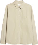 Saint Laurent Classic Stripe Cotton Poplin Button-Up Shirt