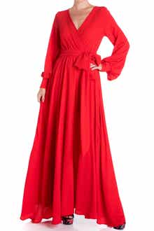 MEGHAN LA Lilypad Maxi Dress