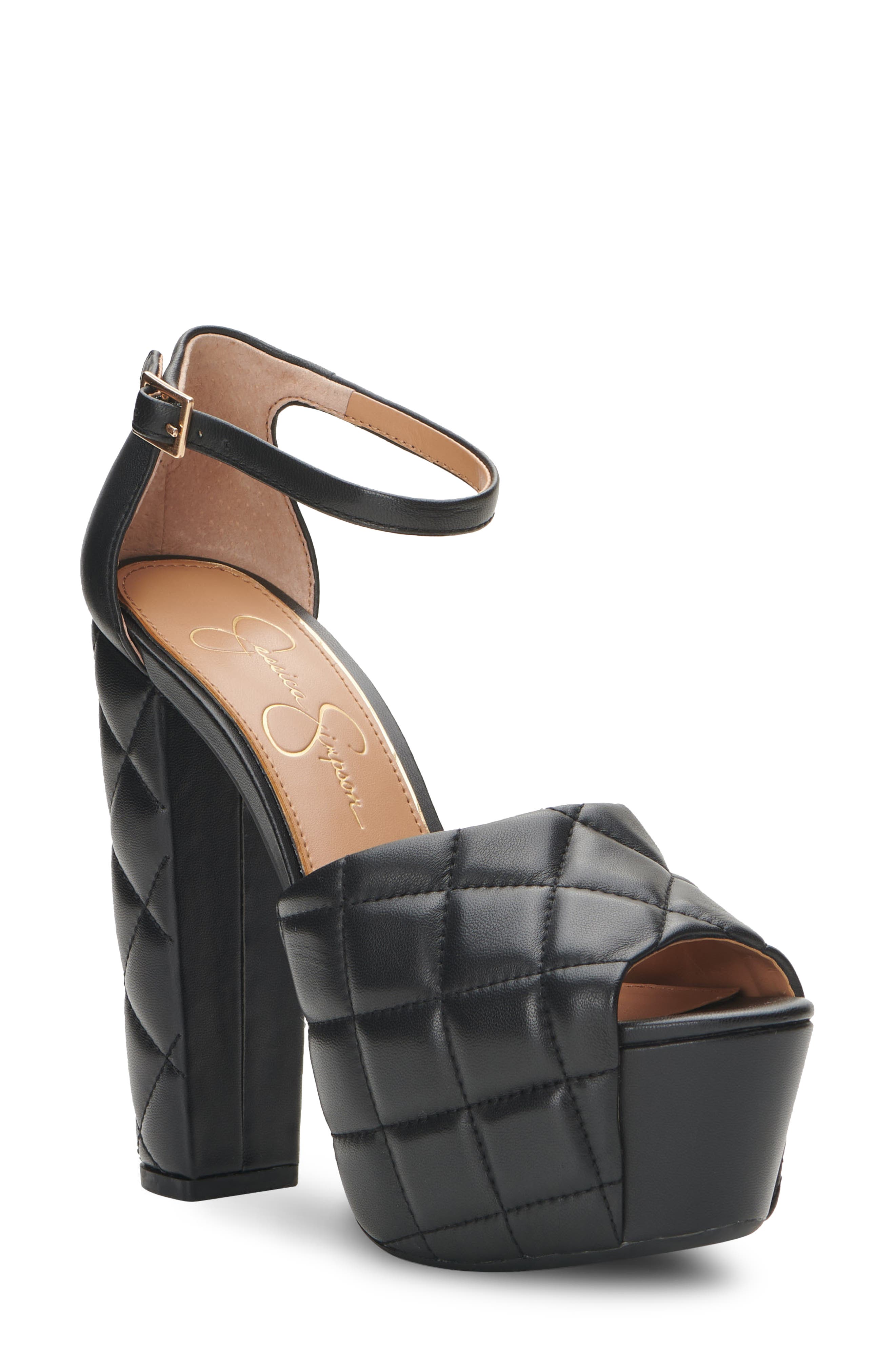 Jessica Simpson Dameka Ankle Strap Platform Sandal, Main, color, 
