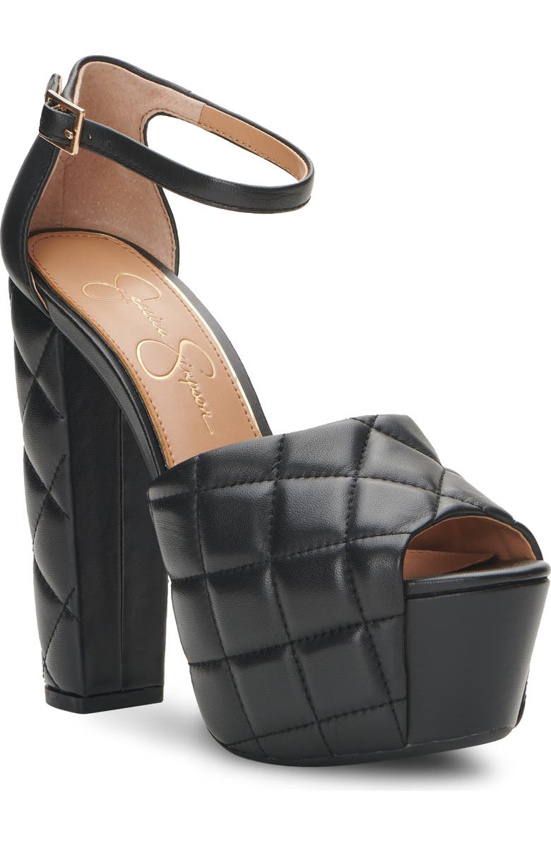 Jessica Simpson Dameka Ankle Strap Platform Sandal, Main, color,