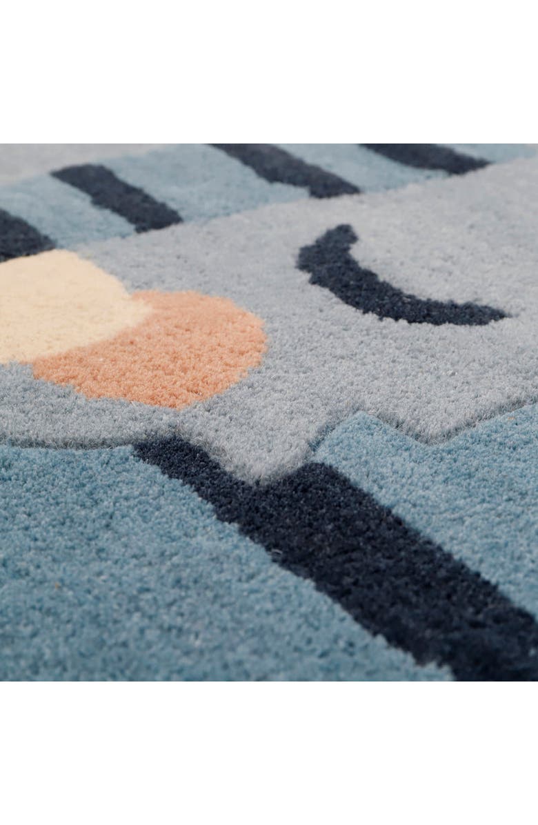 Nattiot Blue Tigger Rug, Alternate, color, Blue