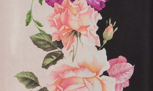 Afrm Tegan Print Maxi Skirt In Black