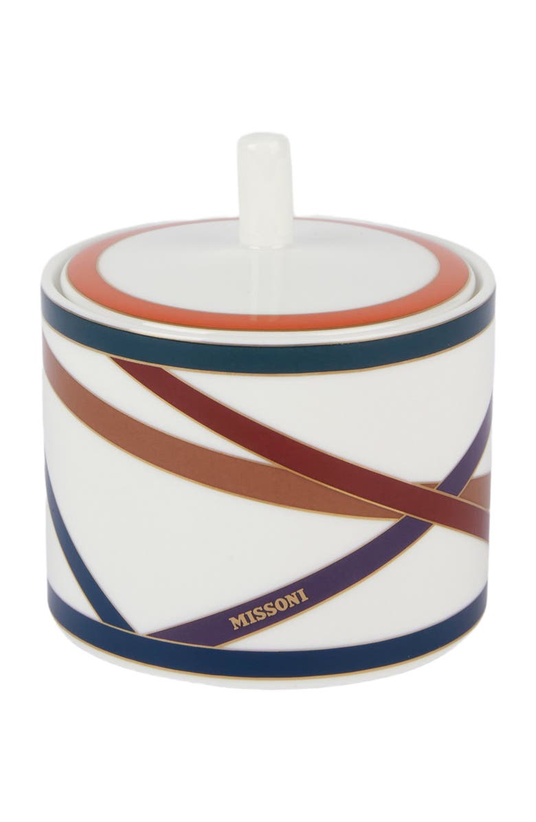 Missoni Home Nastri Sugar Bowl, Main, color, Multicoloured