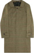 Fortela Classic Plaid Wool Coat