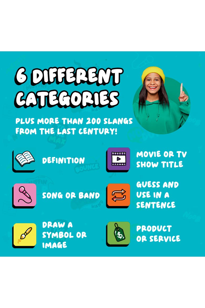 Slanguage Word Card Game, Alternate, color, Multicolored