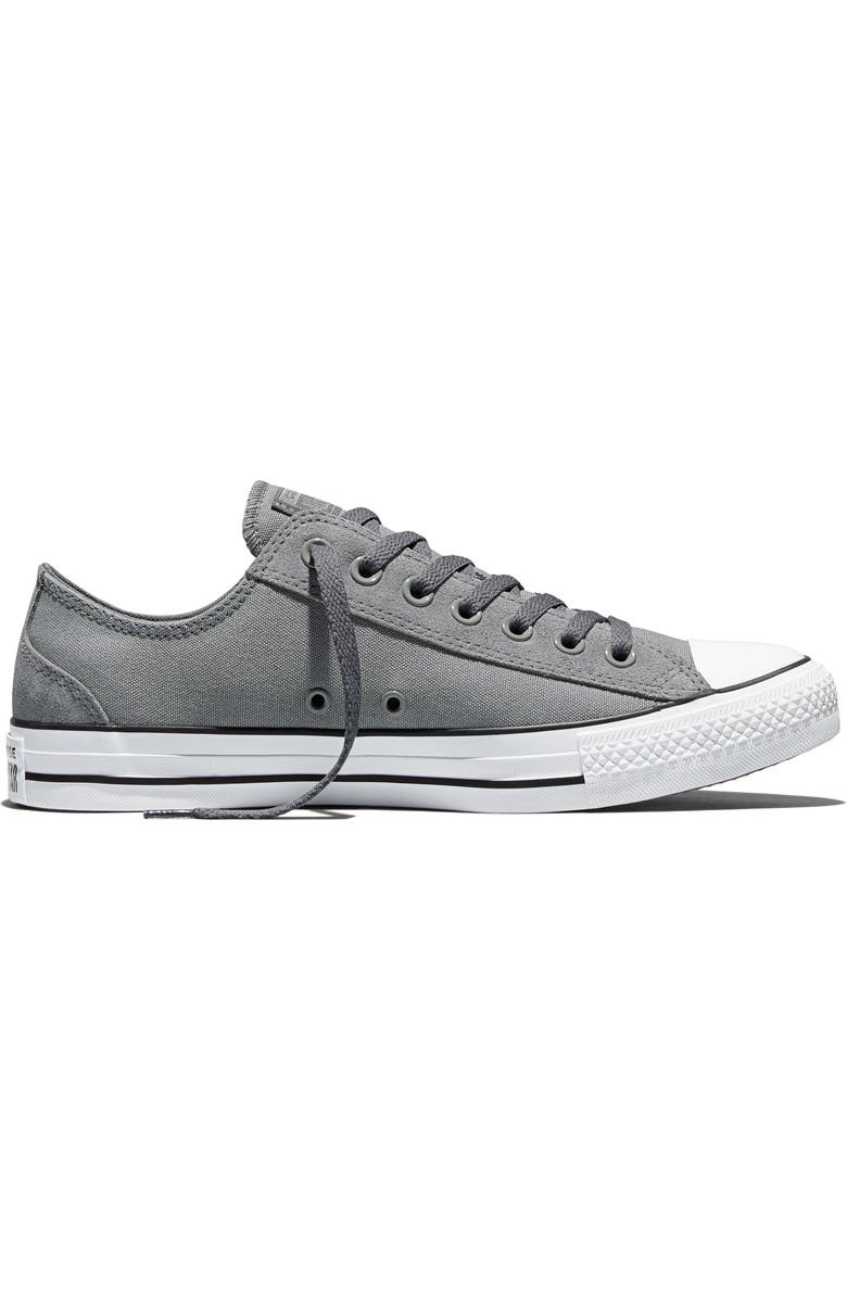 Converse Gender Inclusive Chuck Taylor<sup>®</sup> All Star<sup>®</sup> Low Top Sneaker, Alternate, color, Darker Grey/ Dark Matter
