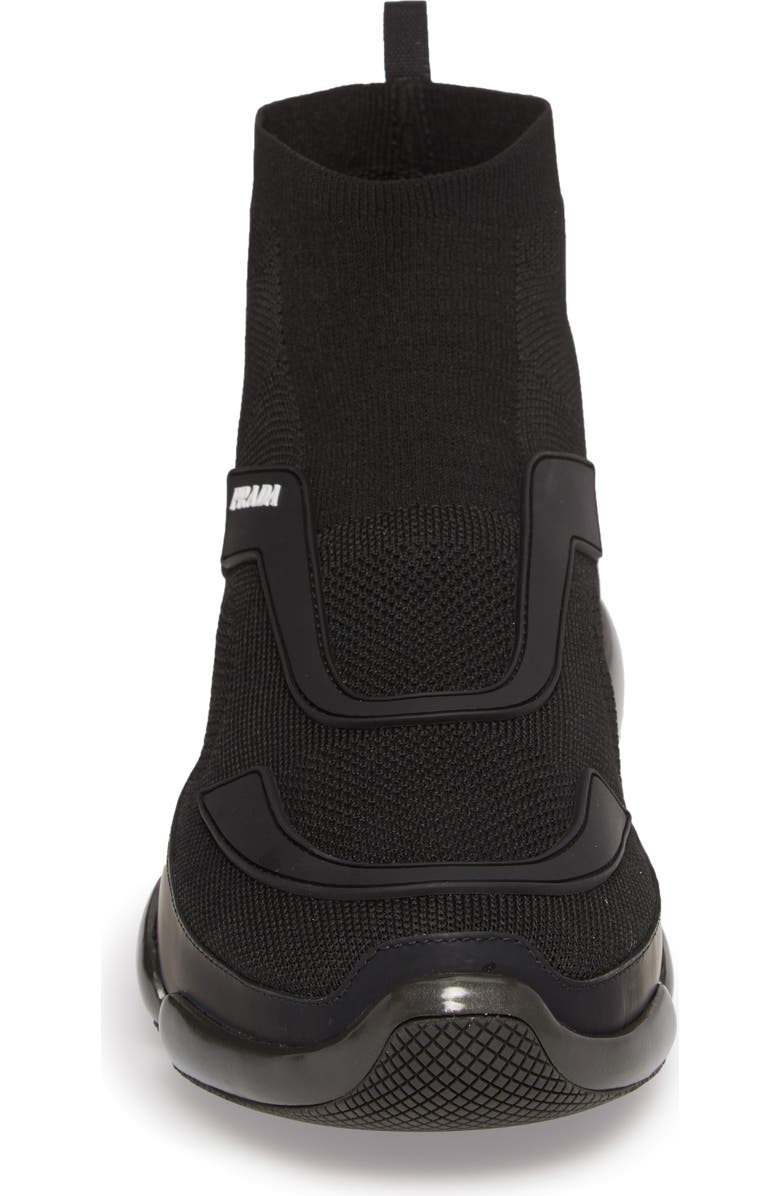 Prada Cloudburst High Top Sneaker, Alternate, color,