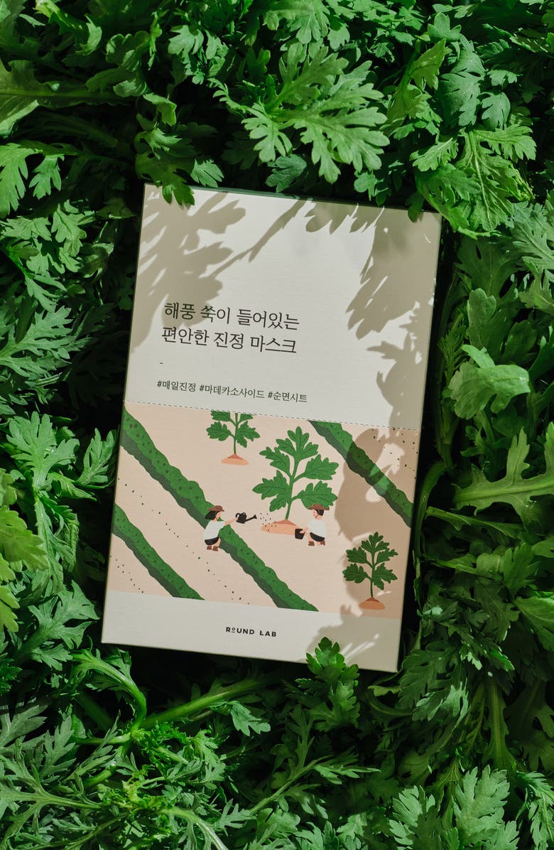 ROUND LAB Mugwort Calming Sheet Mask, Alternate, color, 