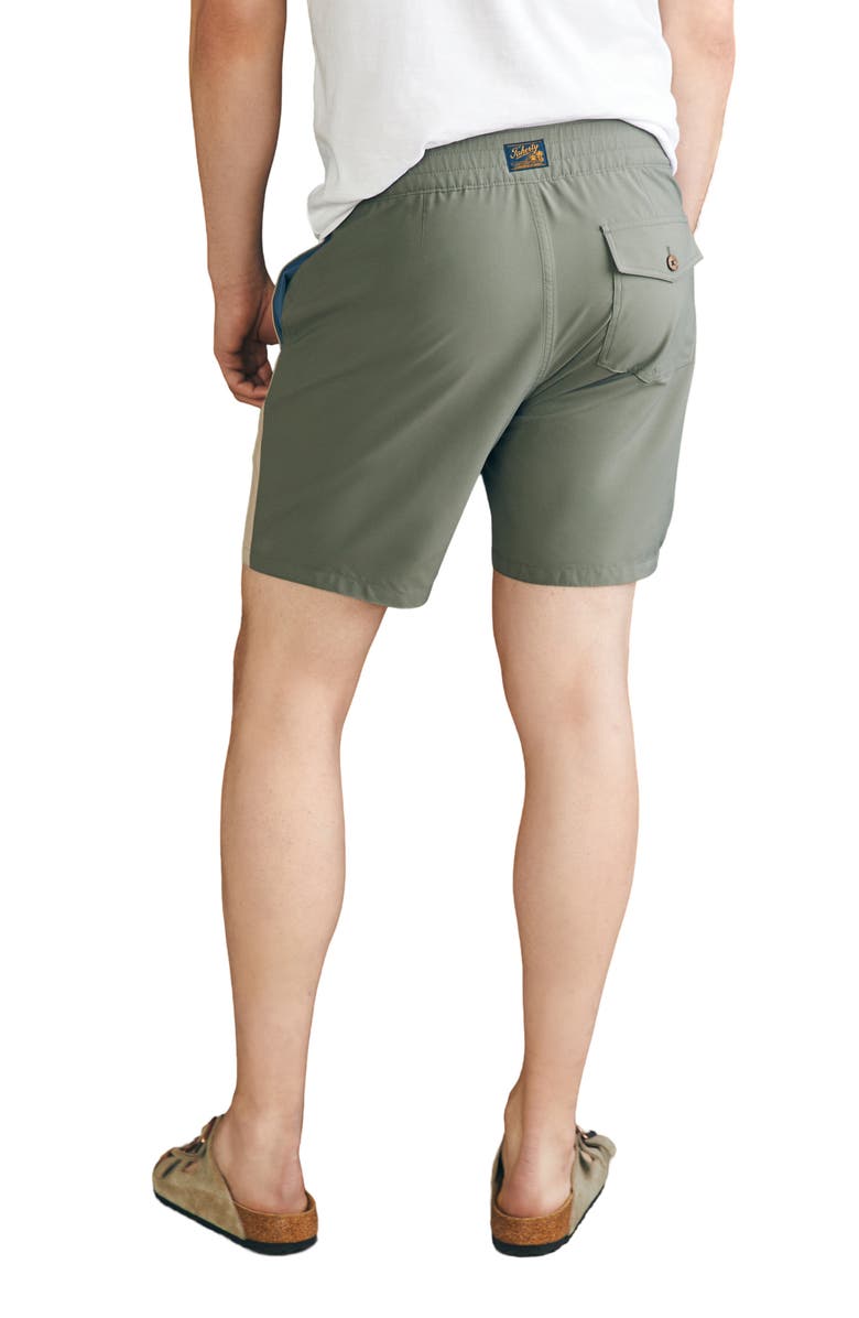 Faherty Sunwashed Board Shorts, Alternate, color, Light Pine