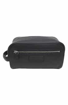 Brooks Brothers Grained Leather Dopp Kit