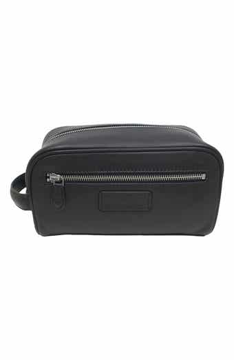 Brooks Brothers Grained Leather Dopp Kit