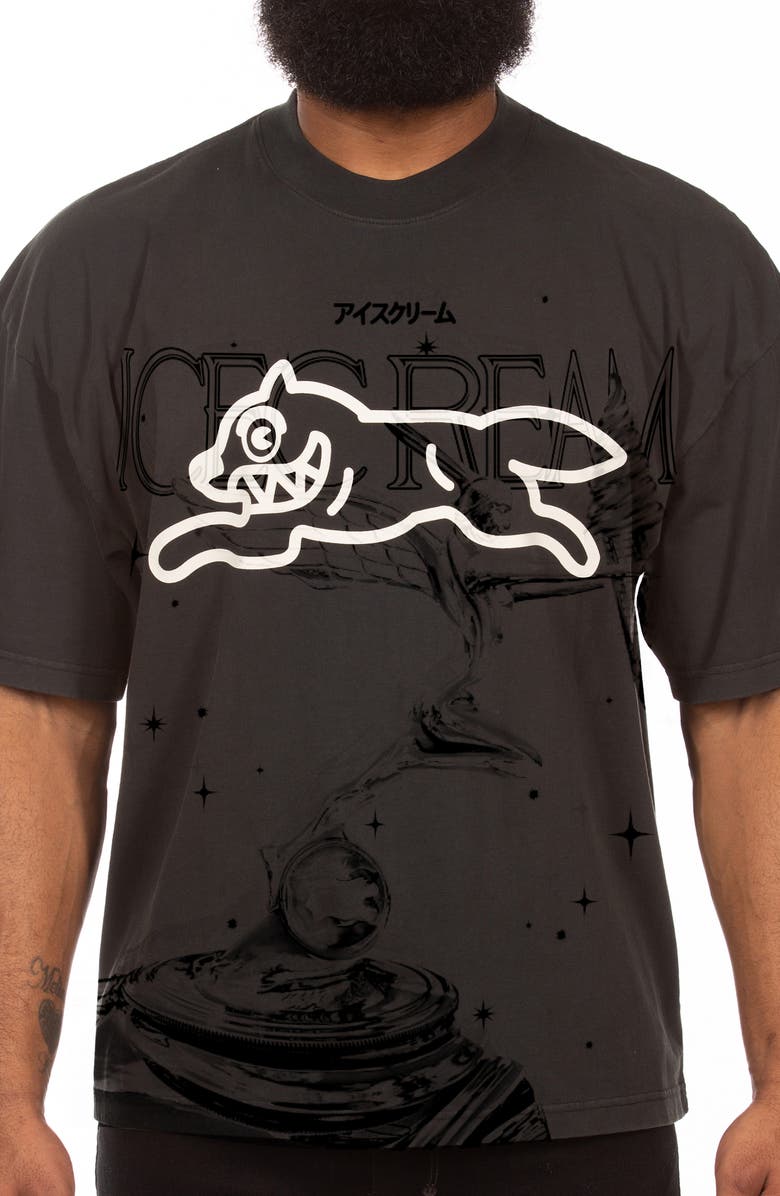 ICECREAM Fudge Graphic T-Shirt, Alternate, color, Jet Set