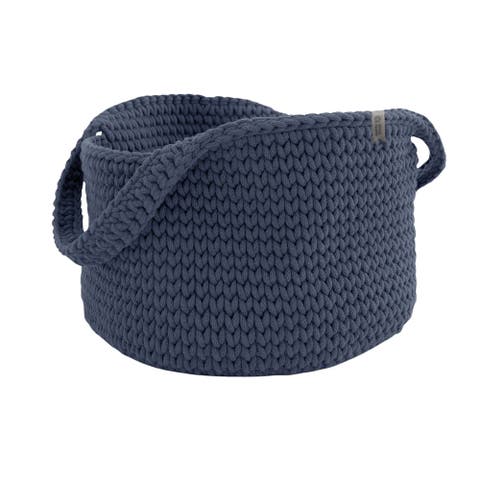 Basket Round with Handles Recycled