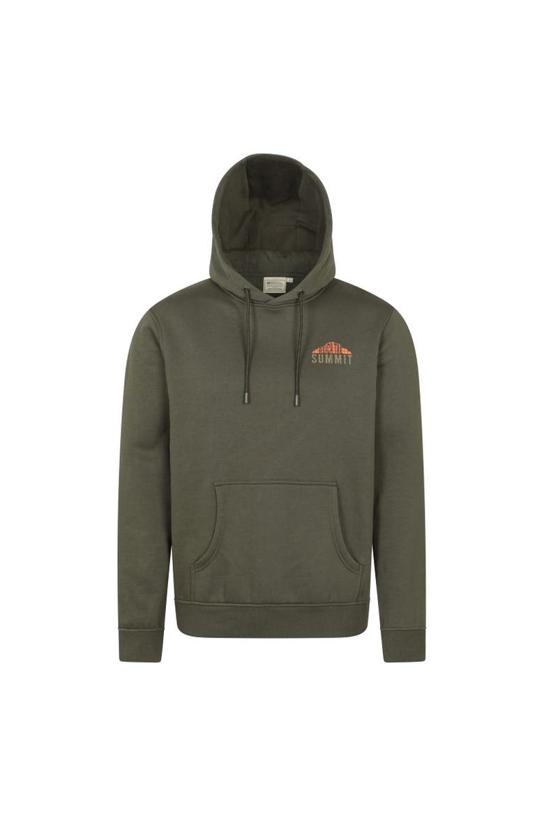 Reach The Summit Grid Hoodie, Main, color, Khaki Green