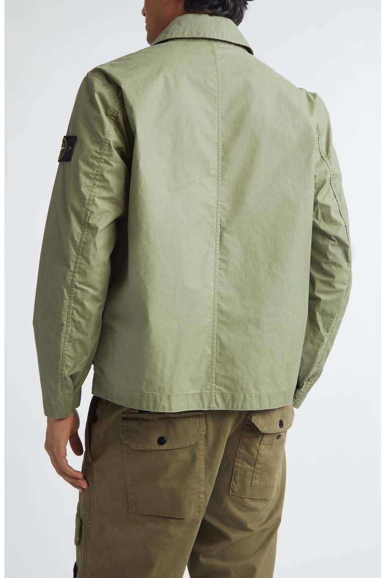 Coated Twill Jacket, Alternate, color, MILITARY GREEN