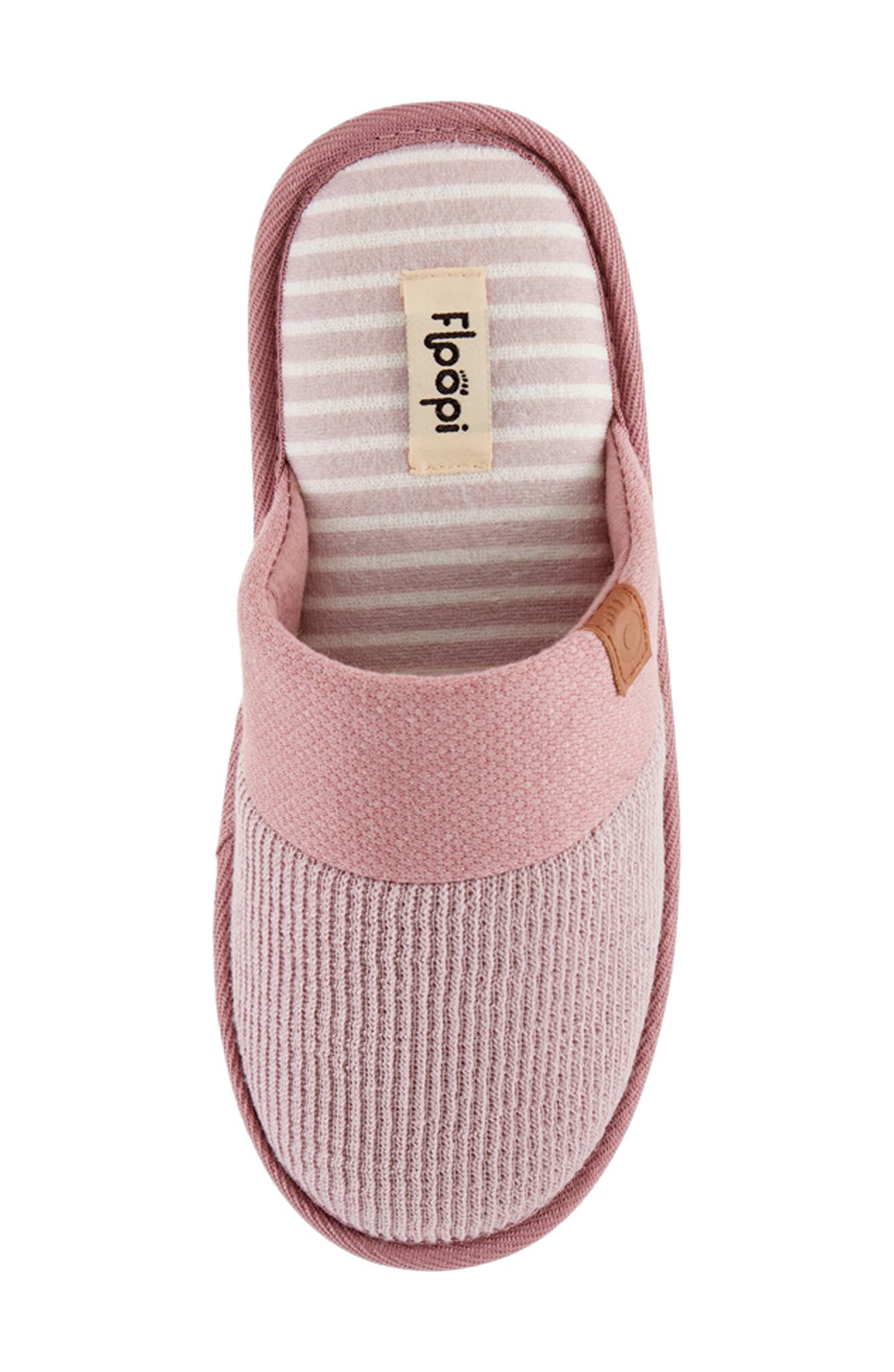 FLOOPI Bailey Rib Scuff Slipper, Alternate, color, Pink