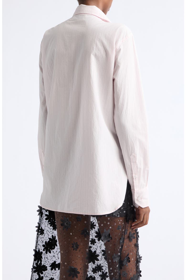 Striped Boxy Shirt, Alternate, color, BABY PINK STRIPES