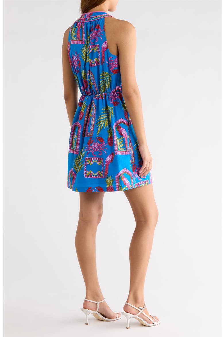 Bally Tropical Gloria Dress, Alternate, color, PINK-BLUE-GREEN