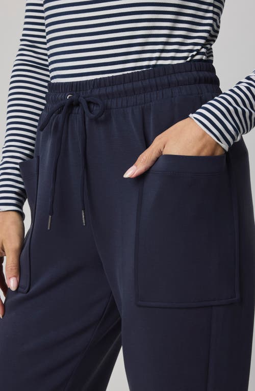 Splendid Scubasoft Drawstring Joggers In Blue