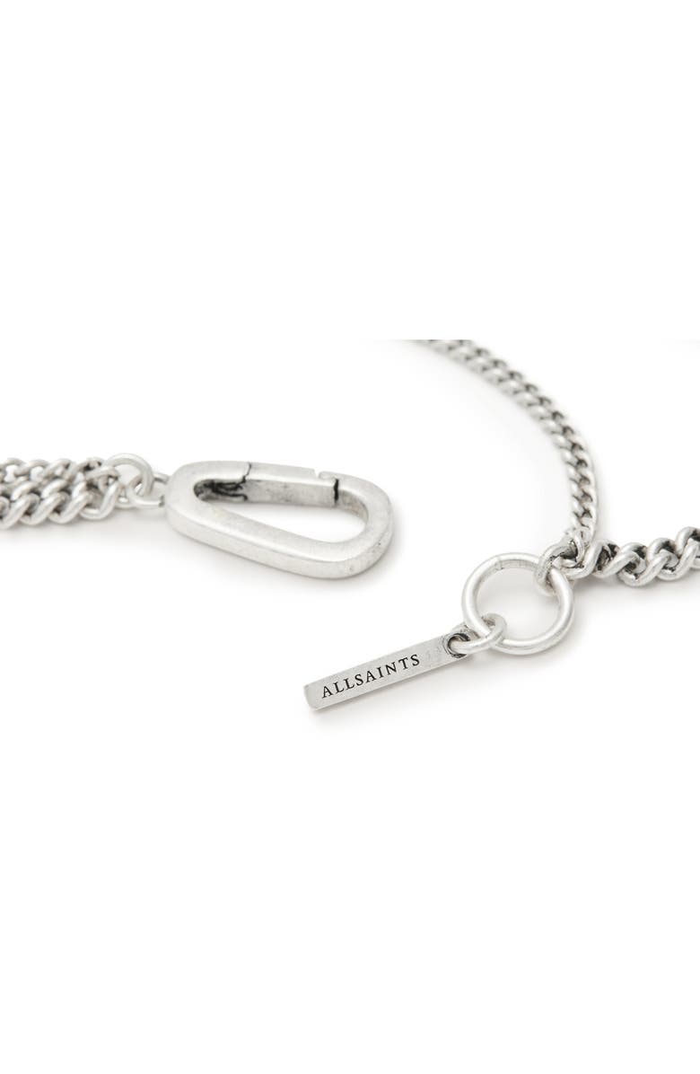 AllSaints Men's Rope Chain Necklace, Alternate, color, 