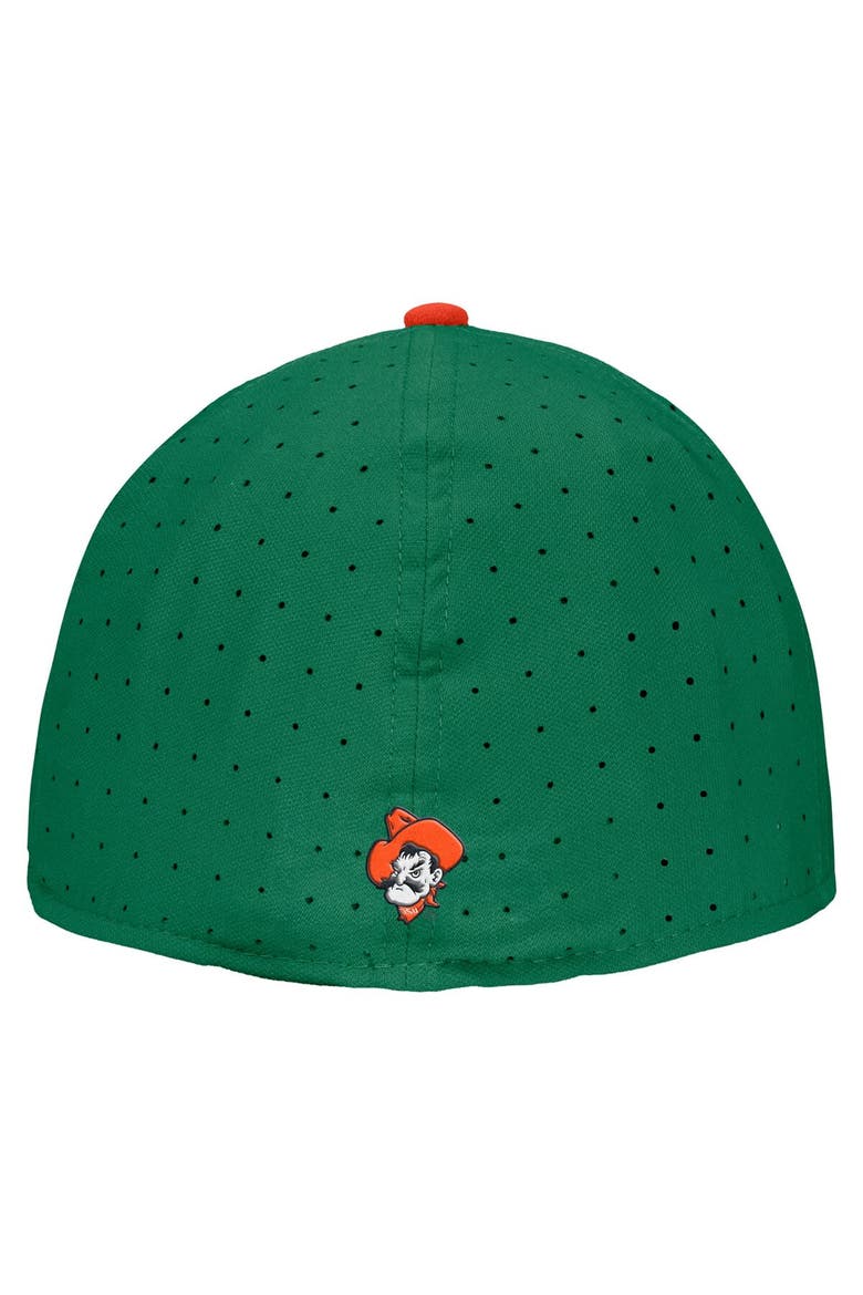 Men's Nike Green Oklahoma State Cowboys 2025 On-Field True Performance Baseball Fitted Hat, Alternate, color, Green