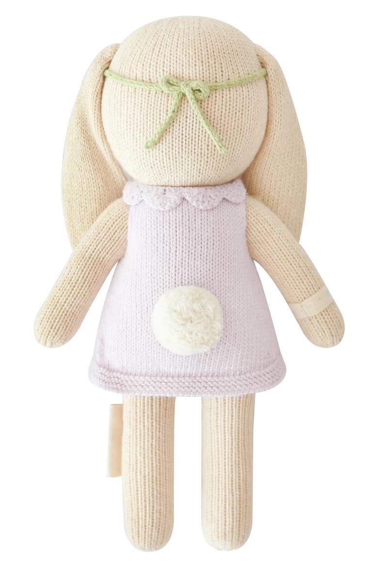 Little Hannah the Bunny Stuffed Animal, Alternate, color, VIOLET