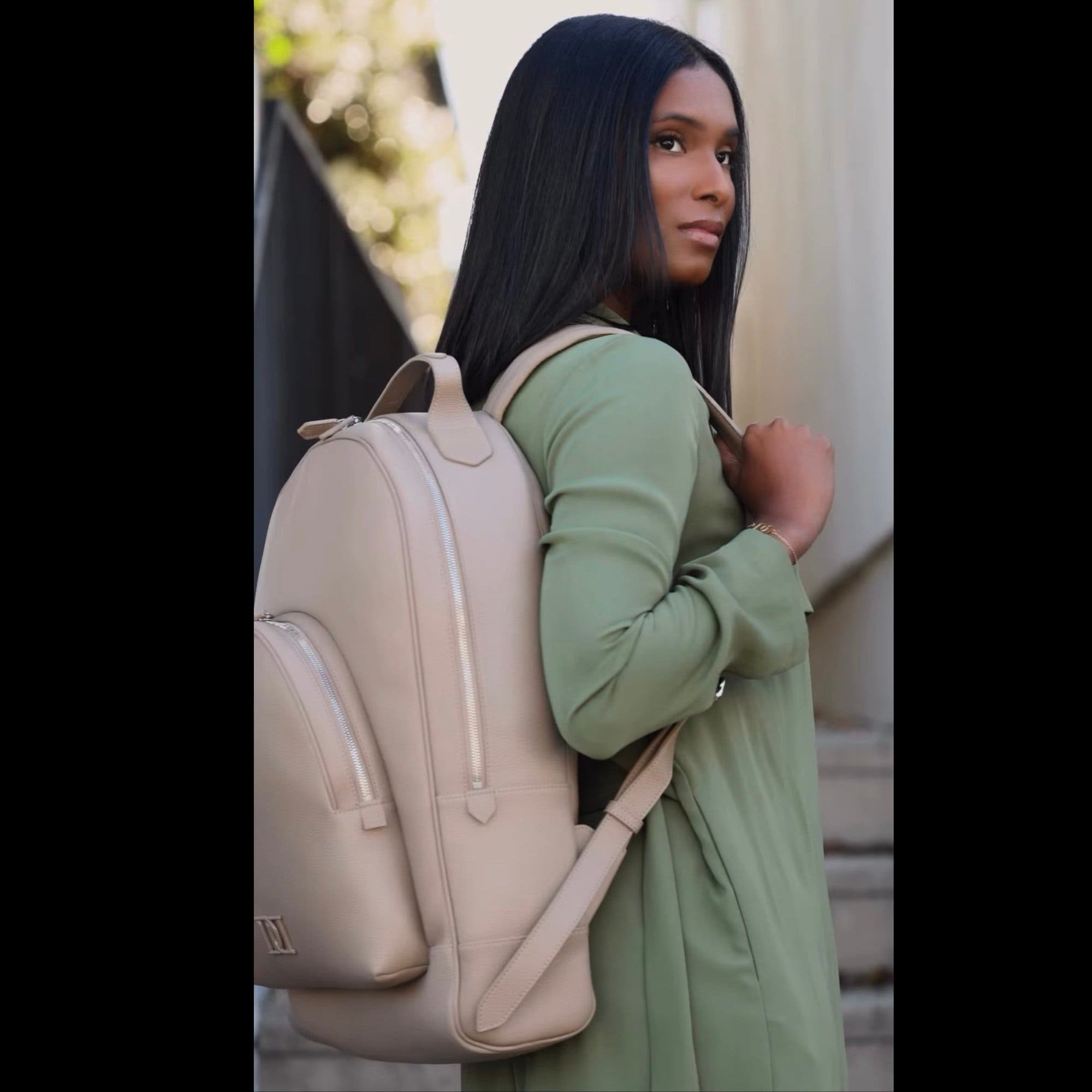 Kelley Backpack, Alternate, color, Beige