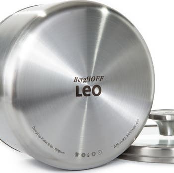 Leo Graphite 1.7-Quart Covered Stockpot