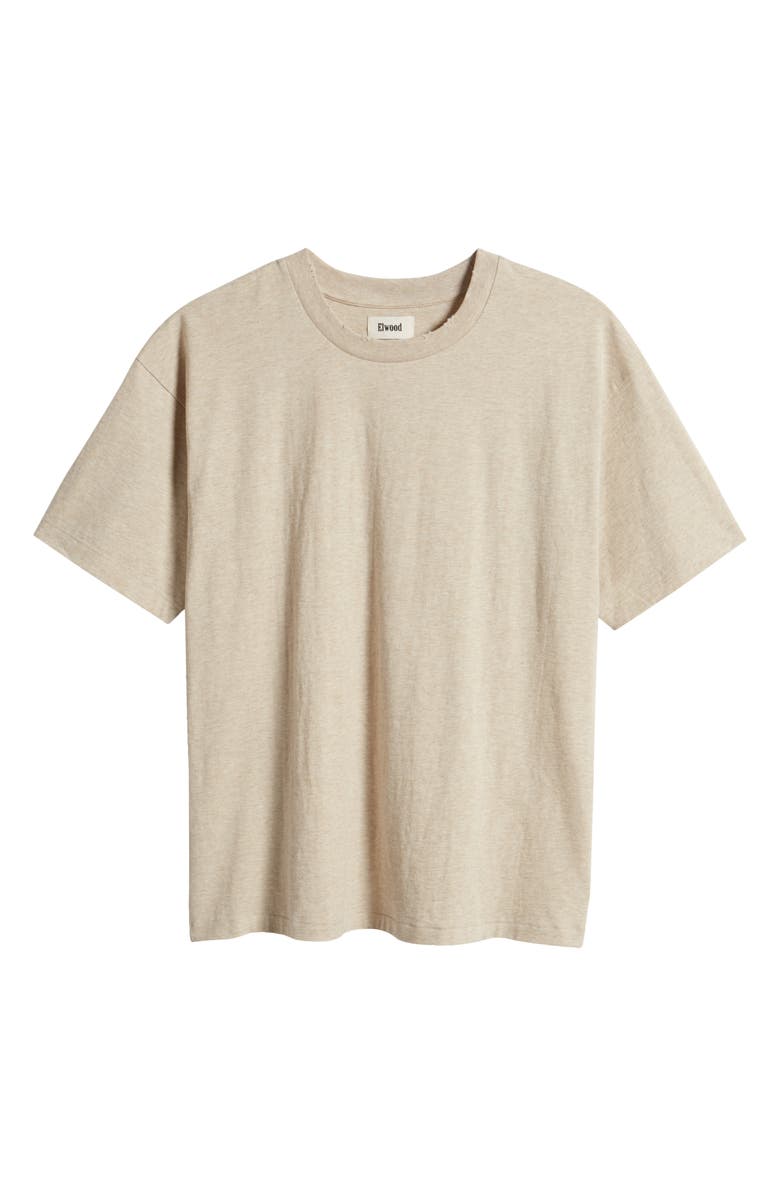 Elwood Core Oversize Organic Cotton Jersey T-Shirt, Alternate, color, Vintage Oatmeal