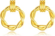 Classicharms Eléa Twisted Hoop Earrings