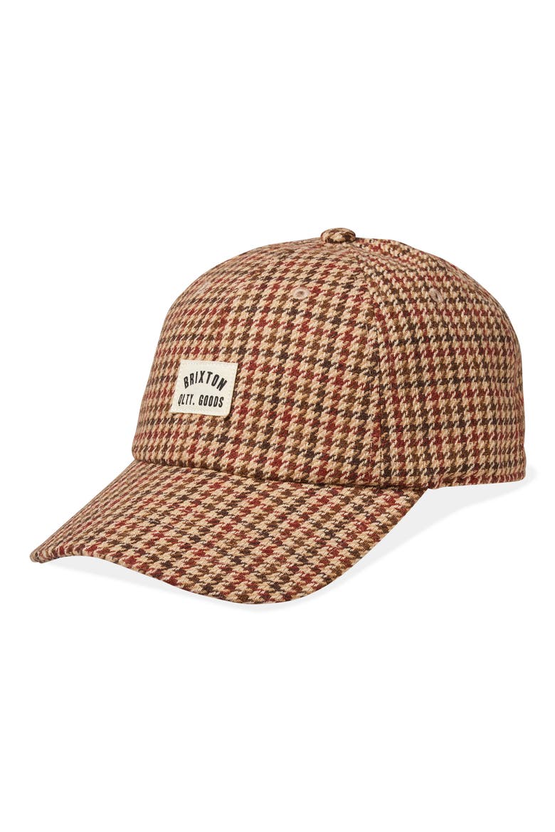 Woodburn Netplus® Baseball Cap, Main, color, TIGERS EYE/ BROWN HOUNDSTOOTH