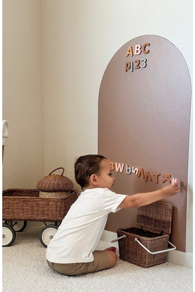 Magic Playwall Magnetic Wall Decal, Alternate, color, Caramel