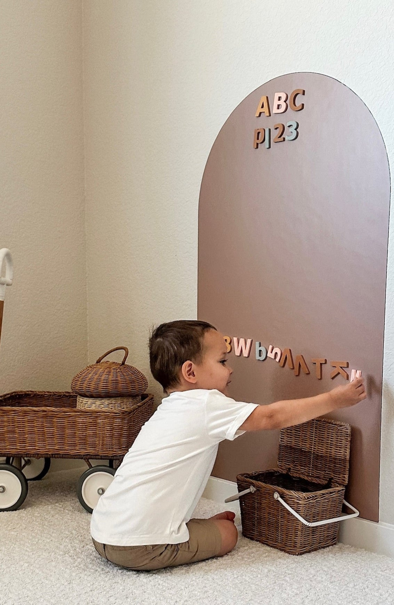 Cherrypick Magic Playwall Magnetic Wall Decal, Alternate, color, Caramel