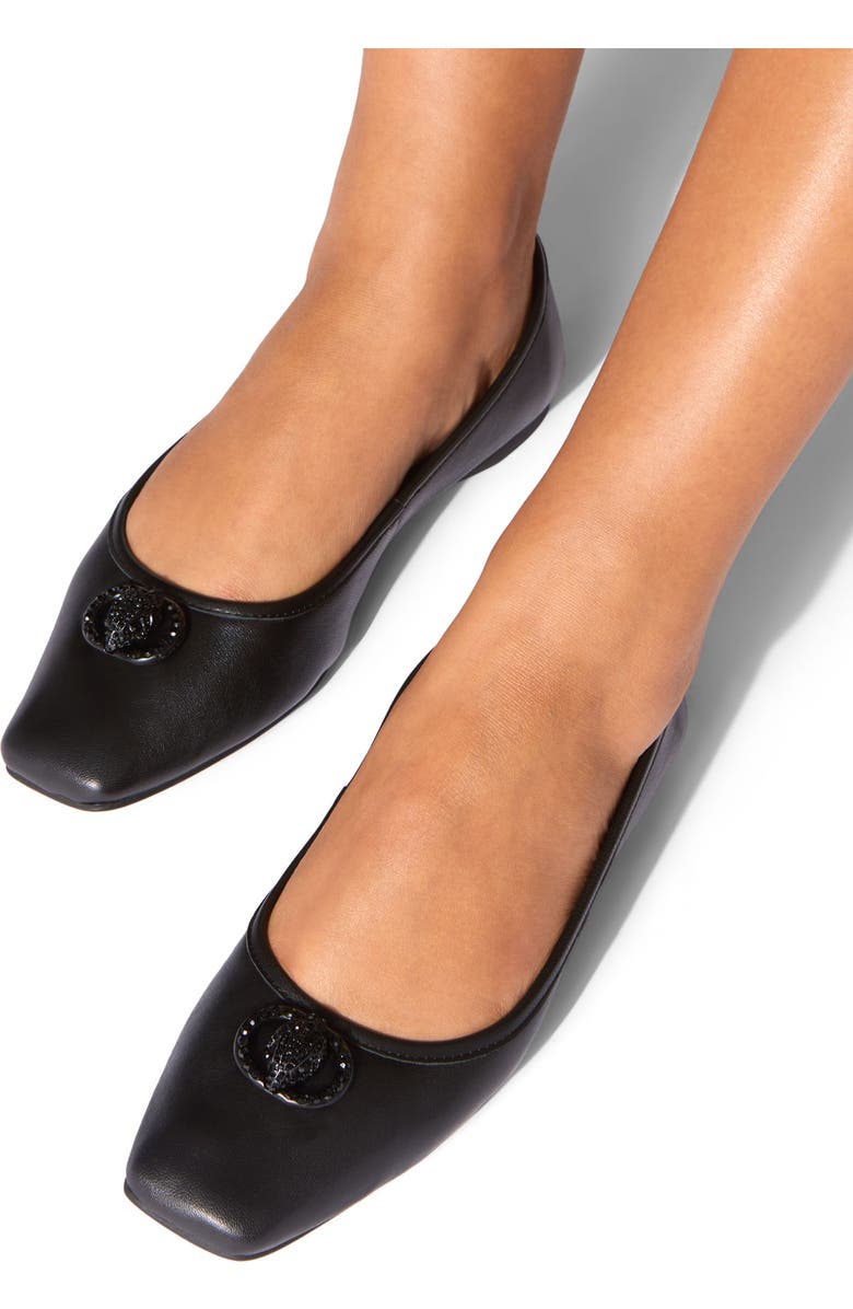 Kurt Geiger London Chelsea Square Toe Ballet Flat, Alternate, color,
