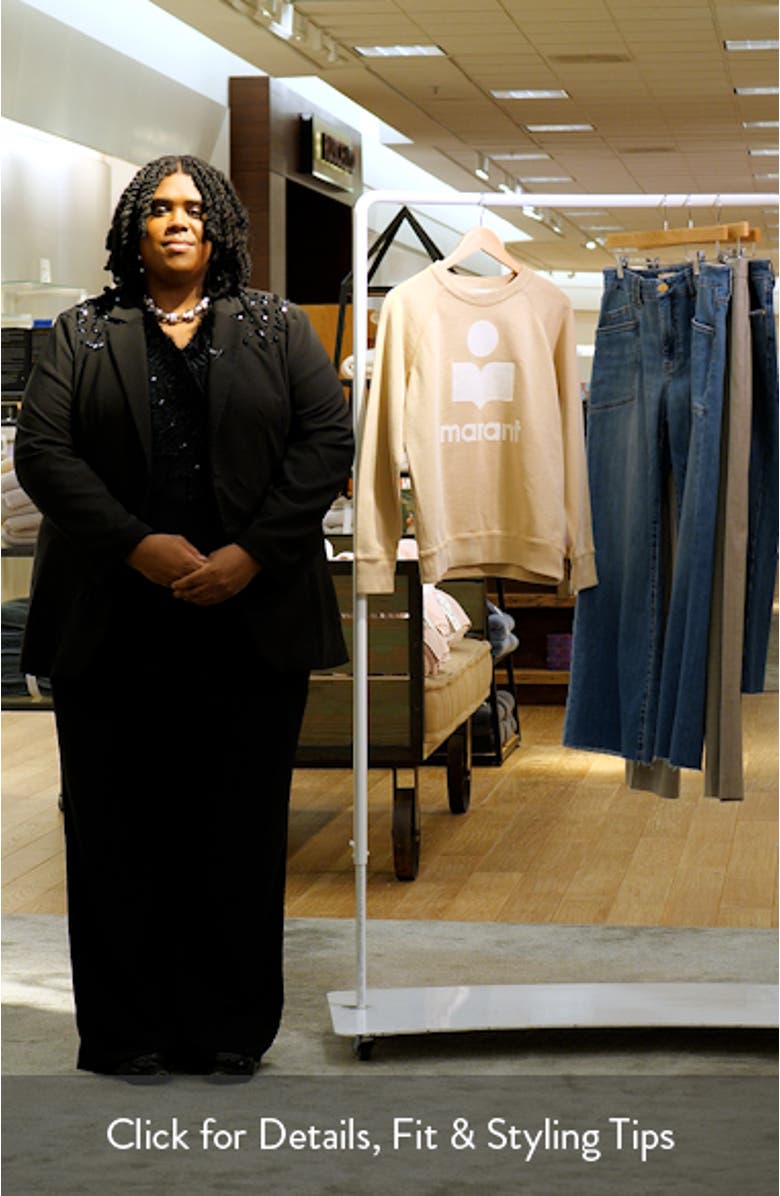 Millyny Flocked Logo Fleece Sweatshirt, sales video thumbnail