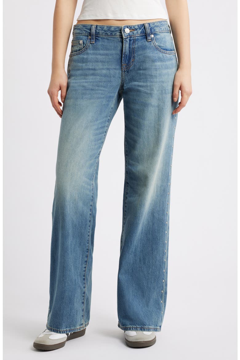 Blanka Low Rise Wide Leg Jeans, Main, color, MEDIUM INDIGO