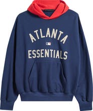Fear of God Essentials Braves Sport Fit Cotton Hoodie
