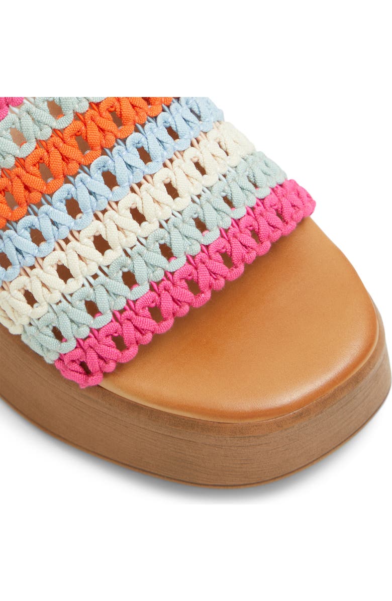 ALDO Yassu Platform Slide Sandal, Alternate, color,