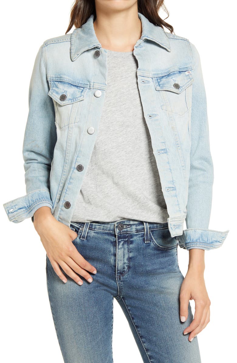 AG Mya Denim Jacket, Main, color, 24 Years Velocity